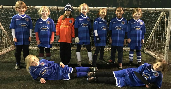 Larkfleet sponsors girls football team