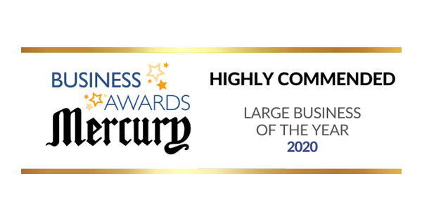 Highly Commended at Regional Business Awards