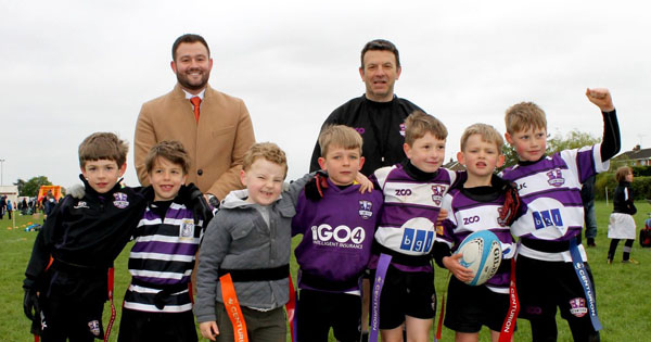 Young rugby players get Larkfleet backing